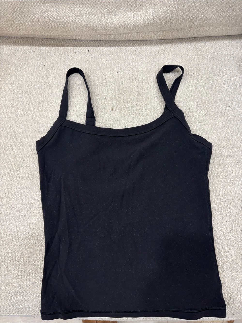 TNA Black Slim Spaghetti Strap Camisole